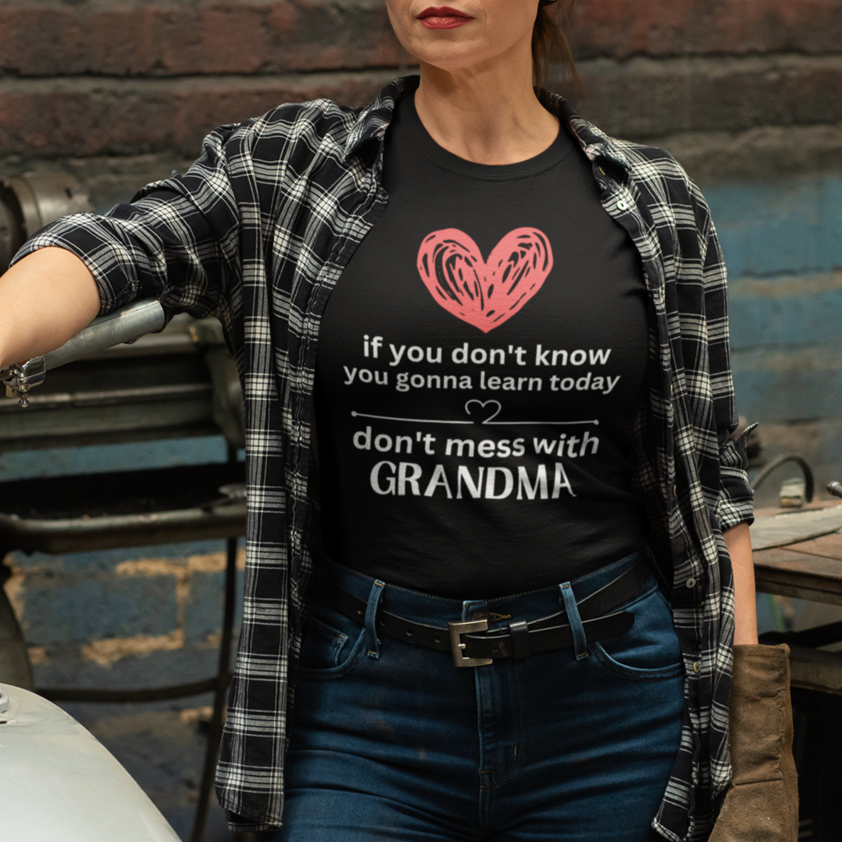 Don't Mess With Grandma | Unisex Jersey Short-Sleeve T-Shirt