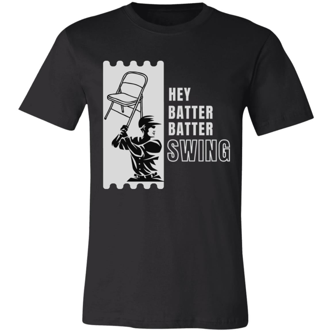 Hey Batter-Batter Swing | Unisex Jersey Short-Sleeve T-Shirt