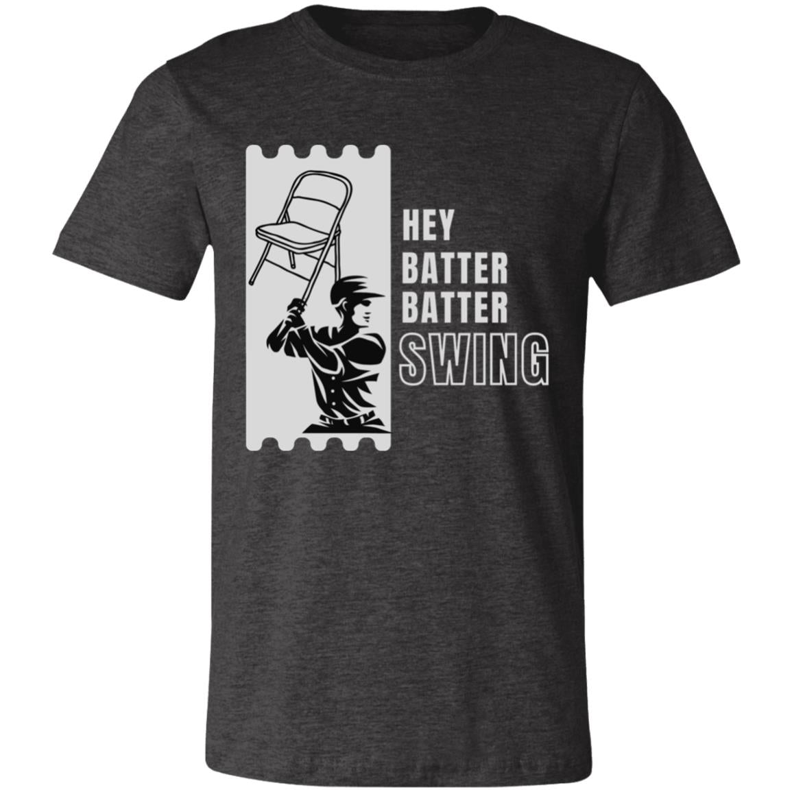 Hey Batter-Batter Swing | Unisex Jersey Short-Sleeve T-Shirt