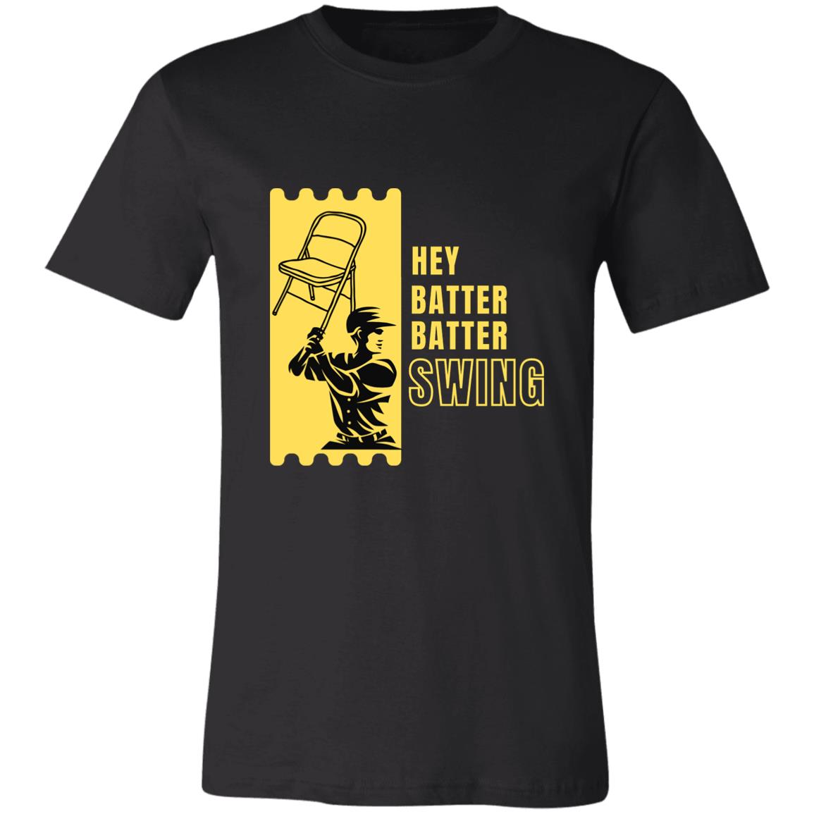 Hey Batter-Batter Swing | Unisex Jersey Short-Sleeve T-Shirt