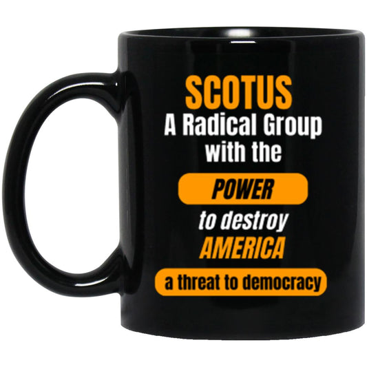 Power To Destroy | 11 oz. Black Mug