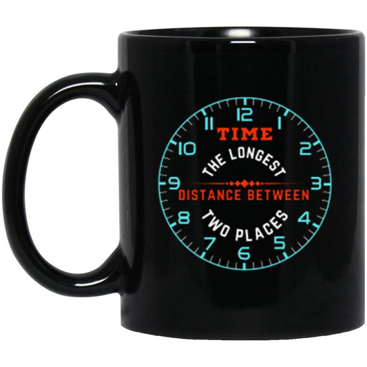 The Longest Distance | 11 oz. Black Mug