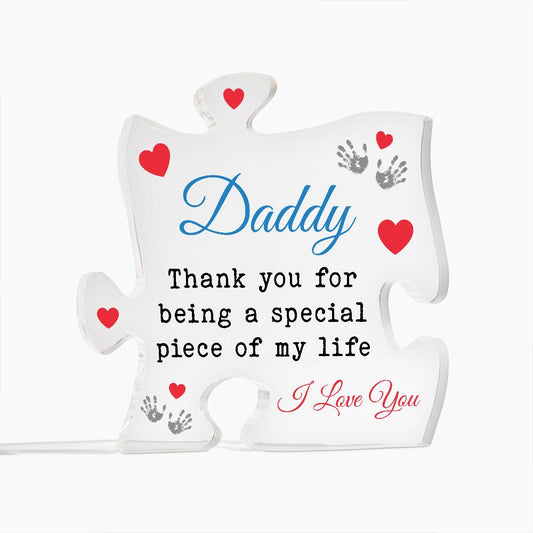 Thank You Dad | Acrylic Puzzle Plaque